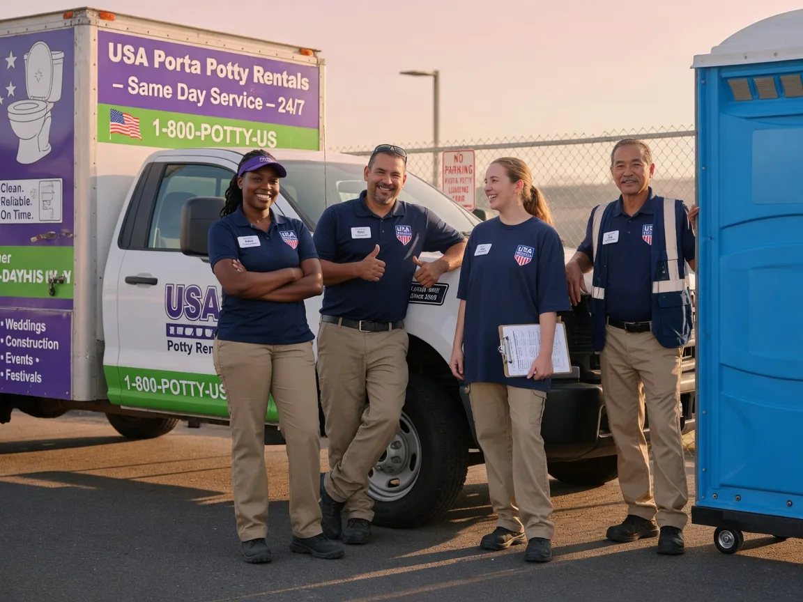 Porta Potty Rental company in Sterling, PA